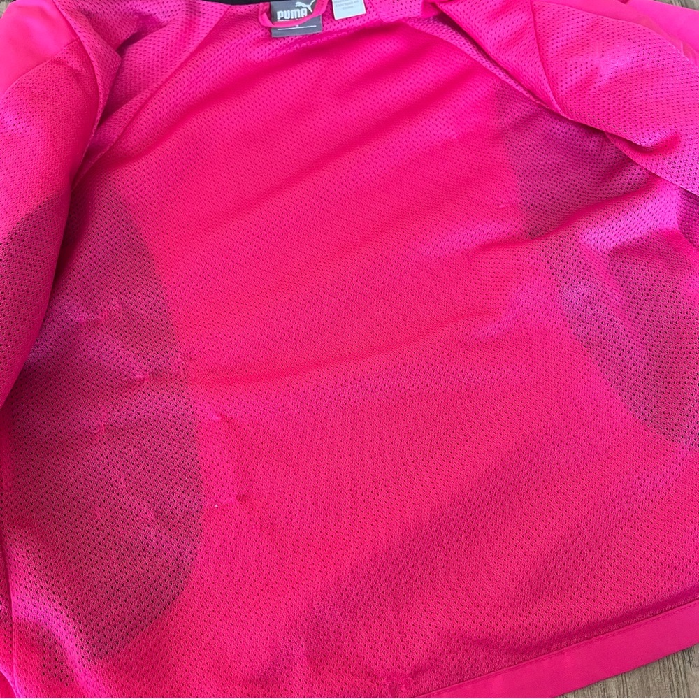 PUMA size 4 Kids Pink and Black jacket - Picture 7 of 7